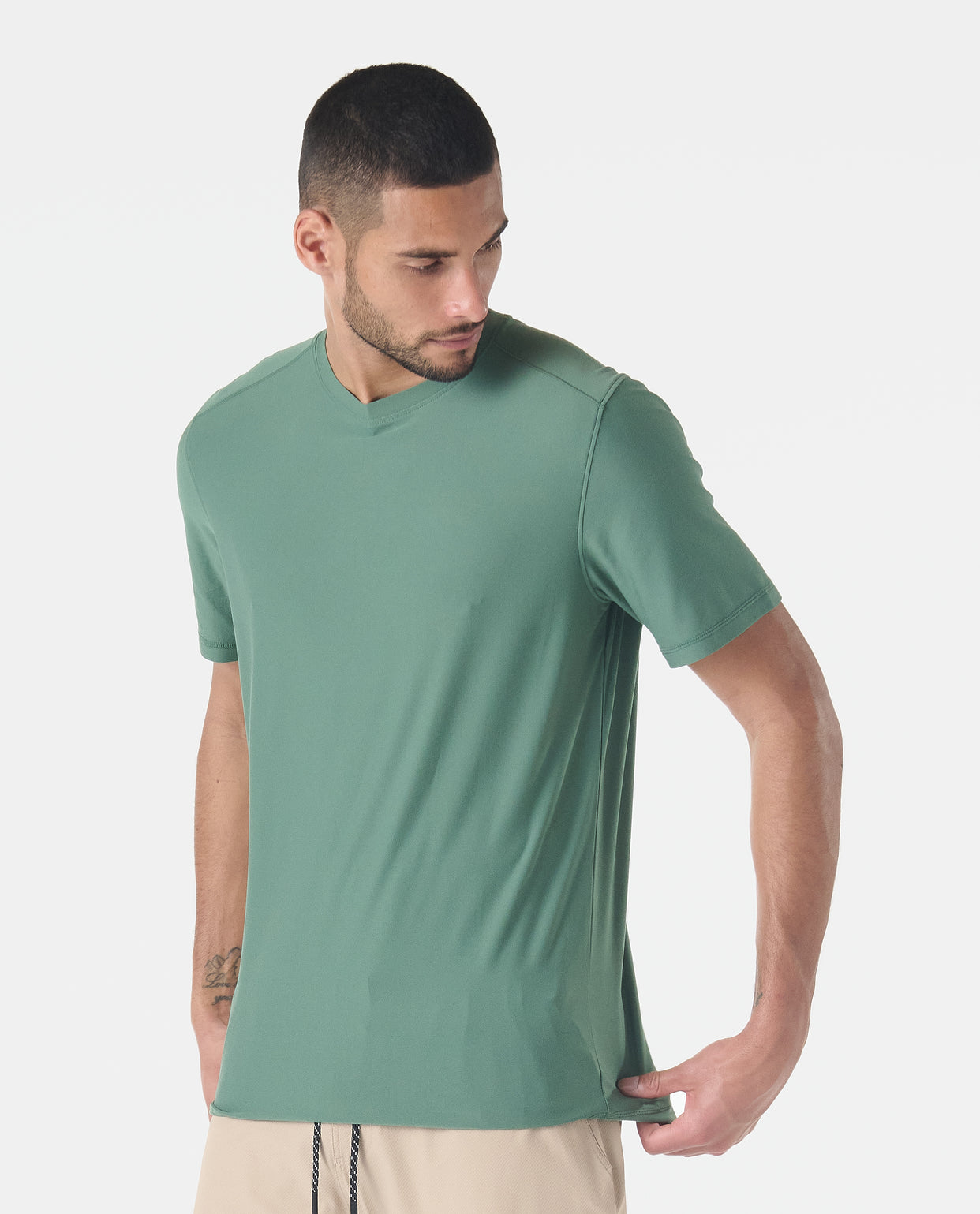 Aire Tee Hunter Green