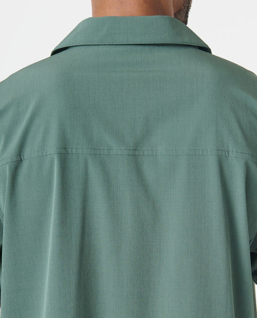 Chief Camp Collar Shirt Hunter Green