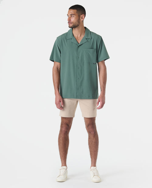 Chief Camp Collar Shirt Hunter Green