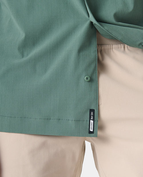 Chief Camp Collar Shirt Hunter Green
