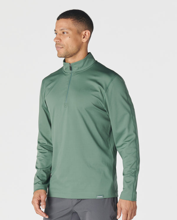 Culver Quarter Zip Hunter Green