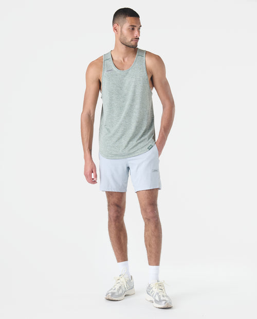 Enzo Tank Hunter Green Heather