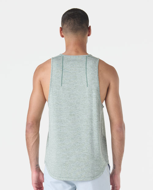 Enzo Tank Hunter Green Heather