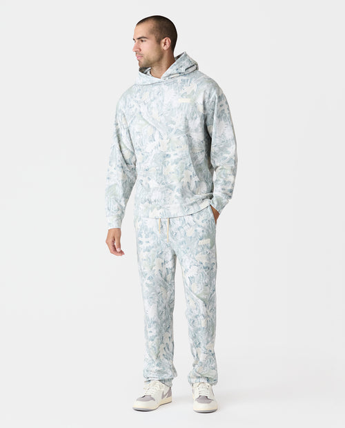 Fairfax Hoodie Washed Forest Camo Sage
