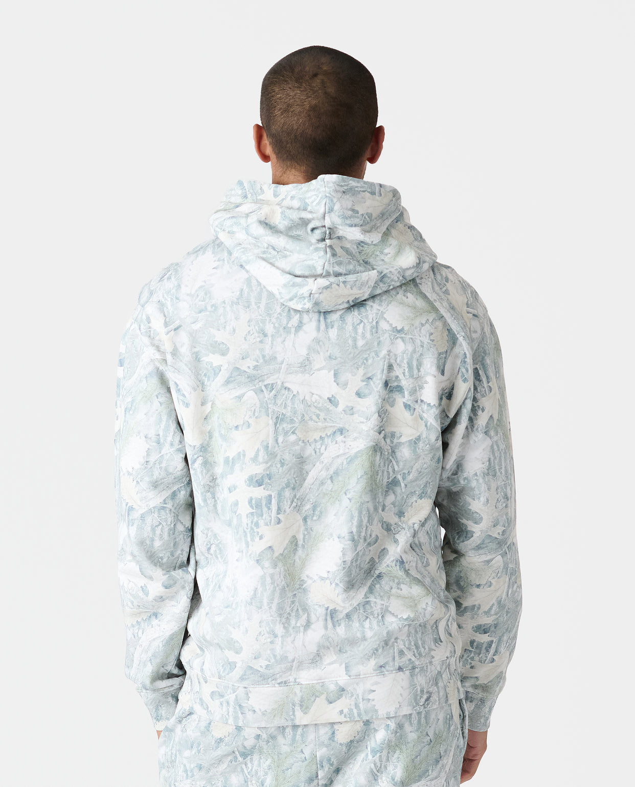 Fairfax Hoodie Washed Forest Camo Sage