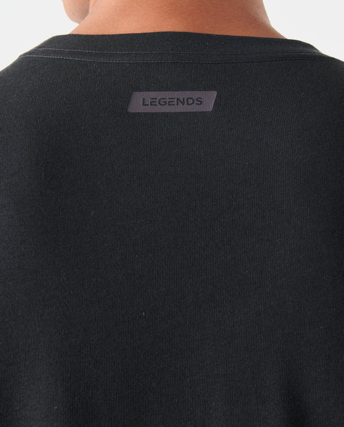 Fairfax Oversized LS Tee Black