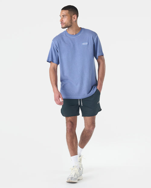 Fairfax Oversized Lunar Tee Washed Sea