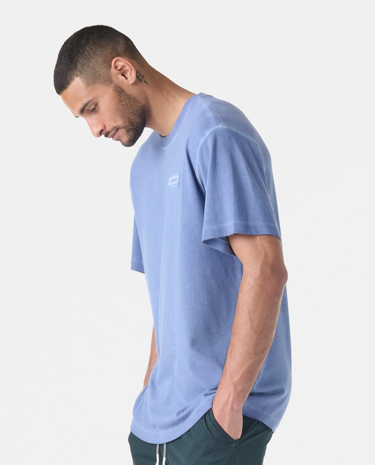 Fairfax Oversized Lunar Tee Washed Sea