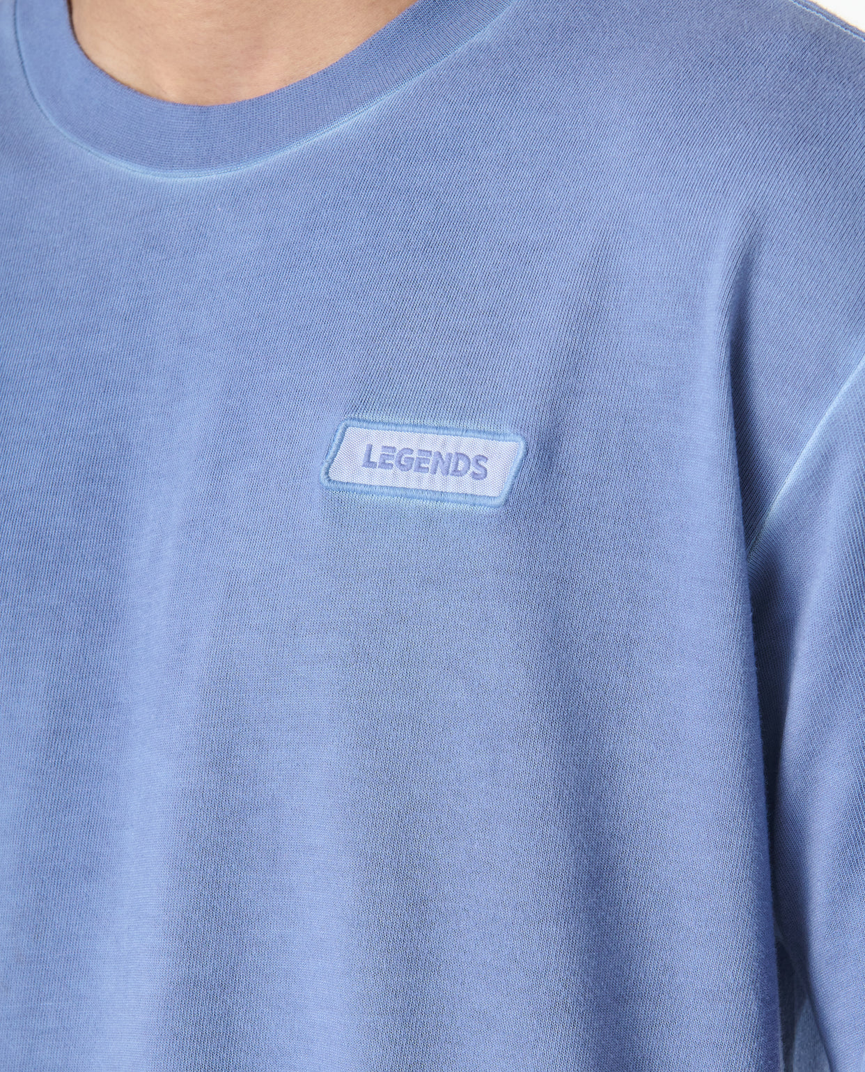 Fairfax Oversized Lunar Tee Washed Sea