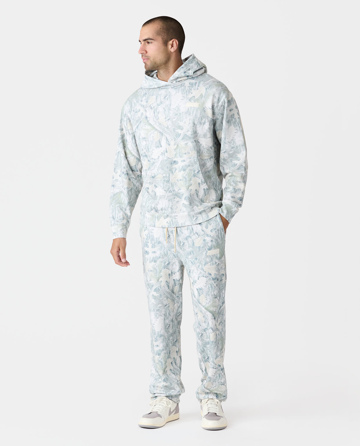 Fairfax Sweatpant Washed Forest Camo Sage