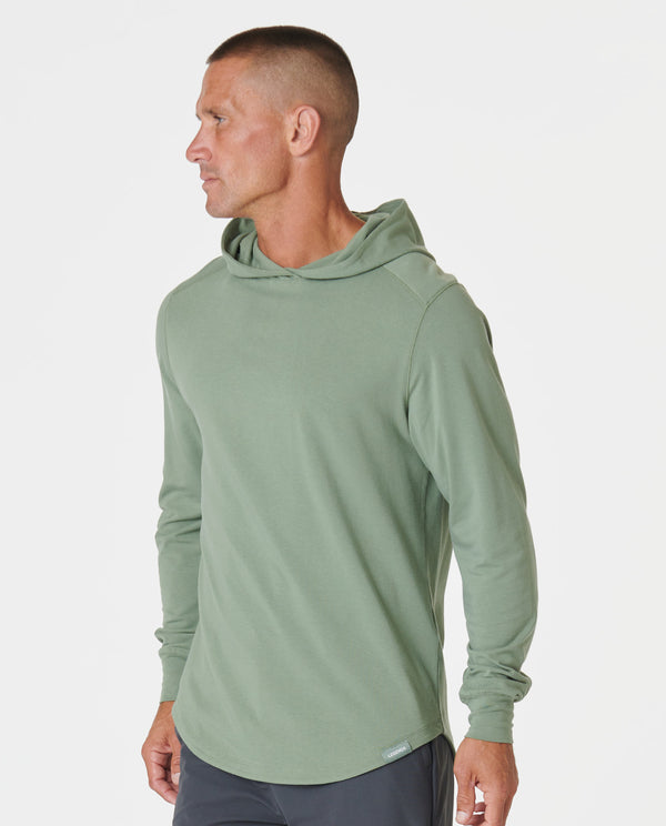 Aviation Tee Hooded LS Sea Spray