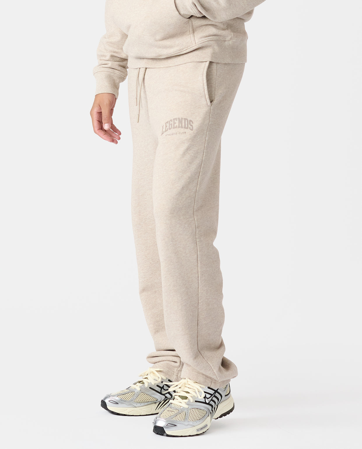 Fairfax Sweatpant Varsity Taupe Heather