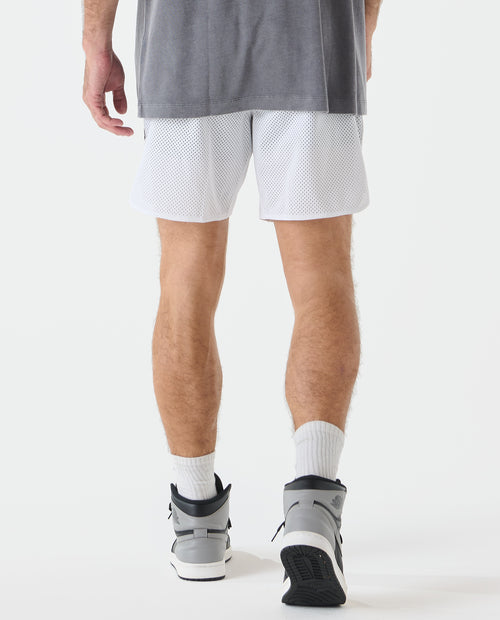 Luka Mesh Short White