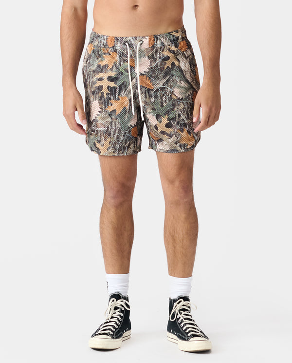 Luka Mesh Short Forest Camo
