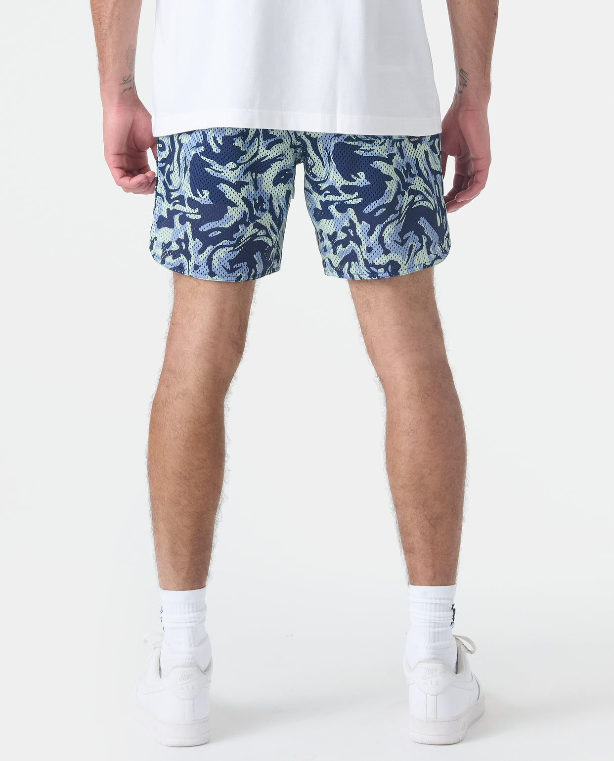 Luka Mesh Short Hydrocoral Sea