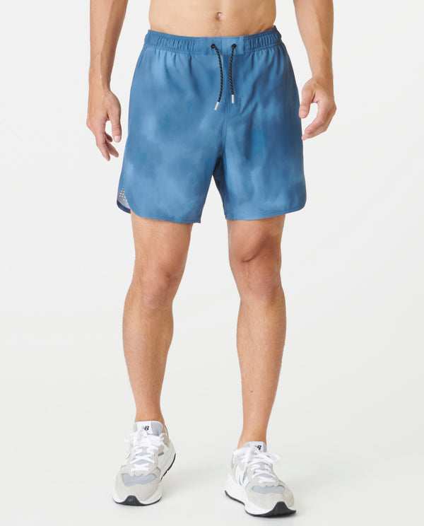 Luka Short Washed Navy Cloud Dye