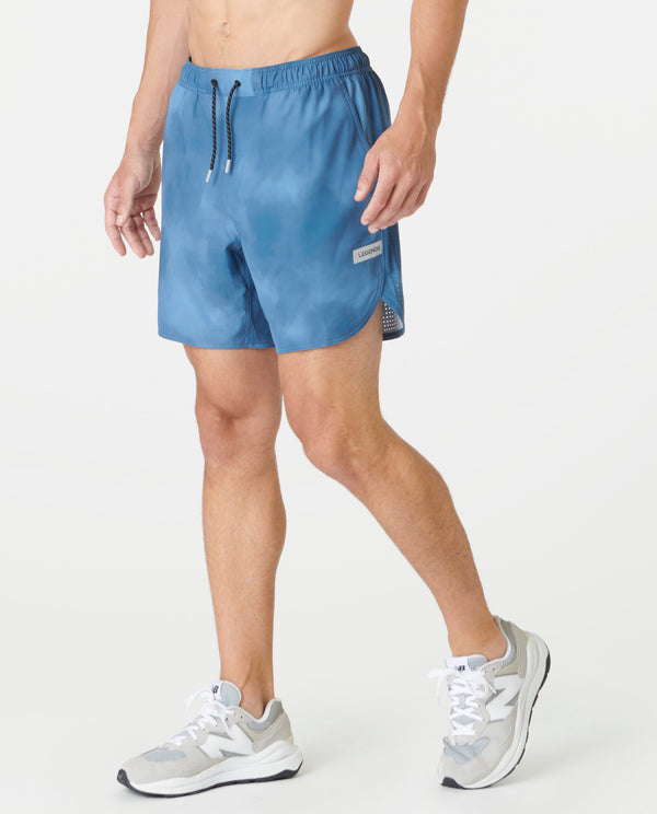 Luka Short Washed Navy Cloud Dye
