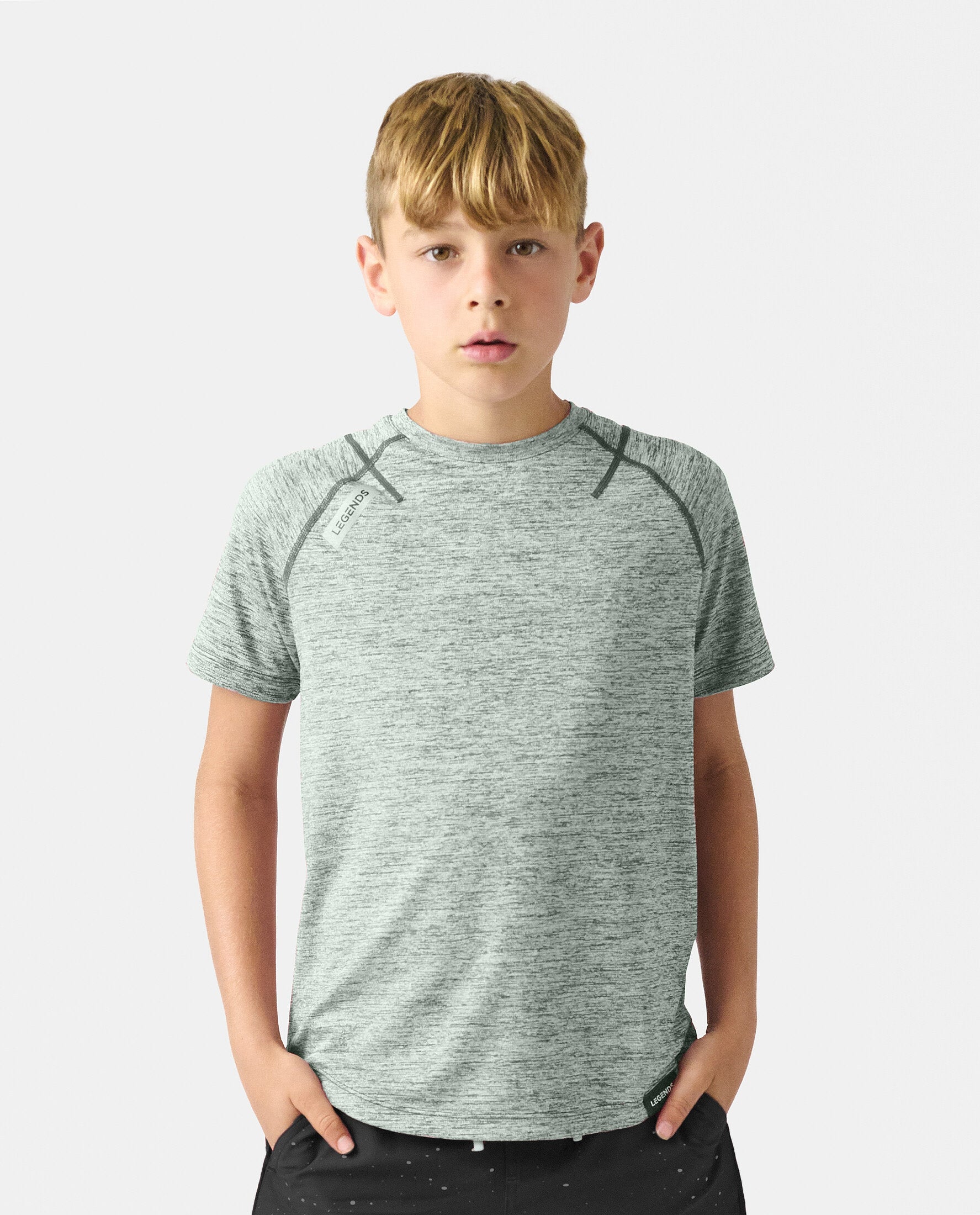 Little Legends Enzo Tee Sierra Heather