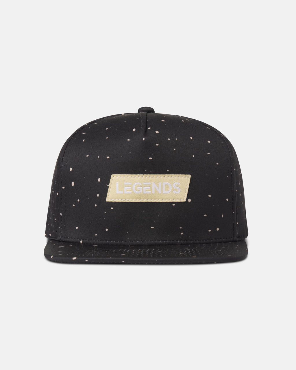 Hochstar Hat Black-Tan Splatter