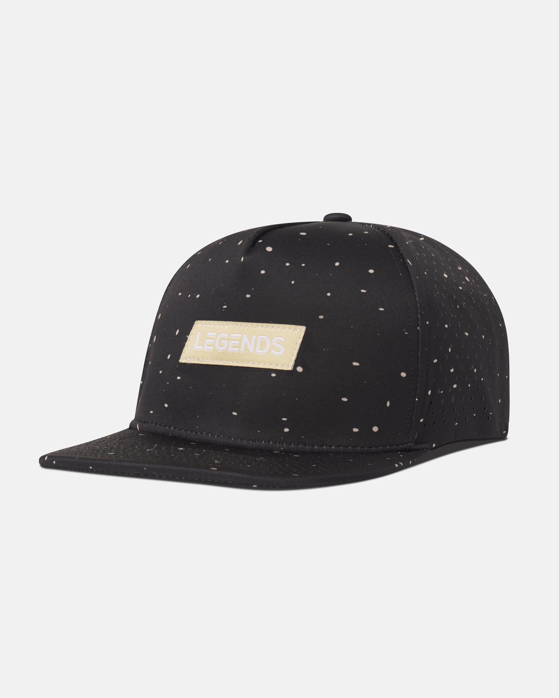 Hochstar Hat Black-Tan Splatter