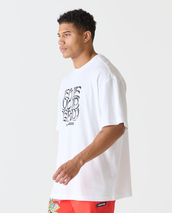 Leave Your Legacy Fairfax Oversized Tee White