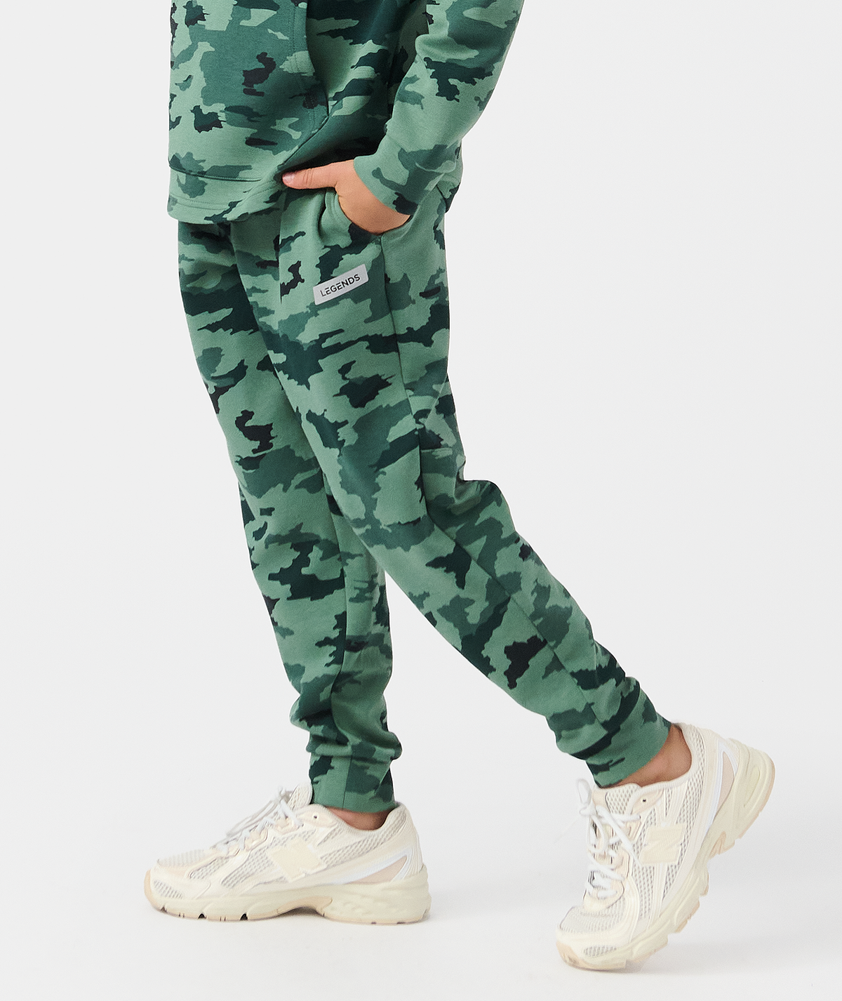 Little Legends Hawthorne Tech Jogger Dark Moss Camo - 2