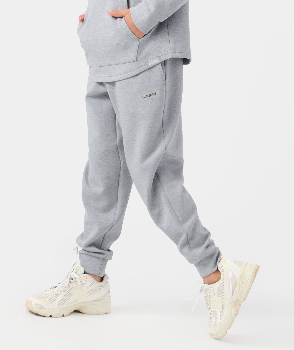 Little Legends Hawthorne Tech Jogger Medium Gray Heather - 2