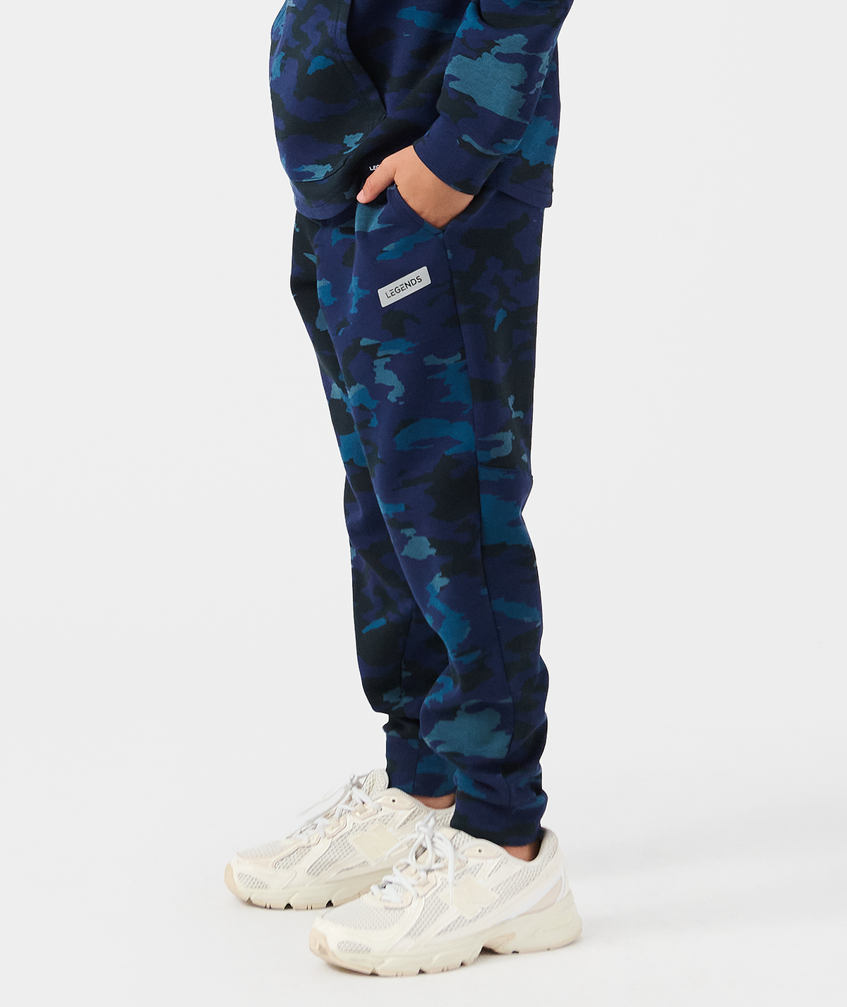 Little Legends Hawthorne Tech Jogger Navy Camo - 2