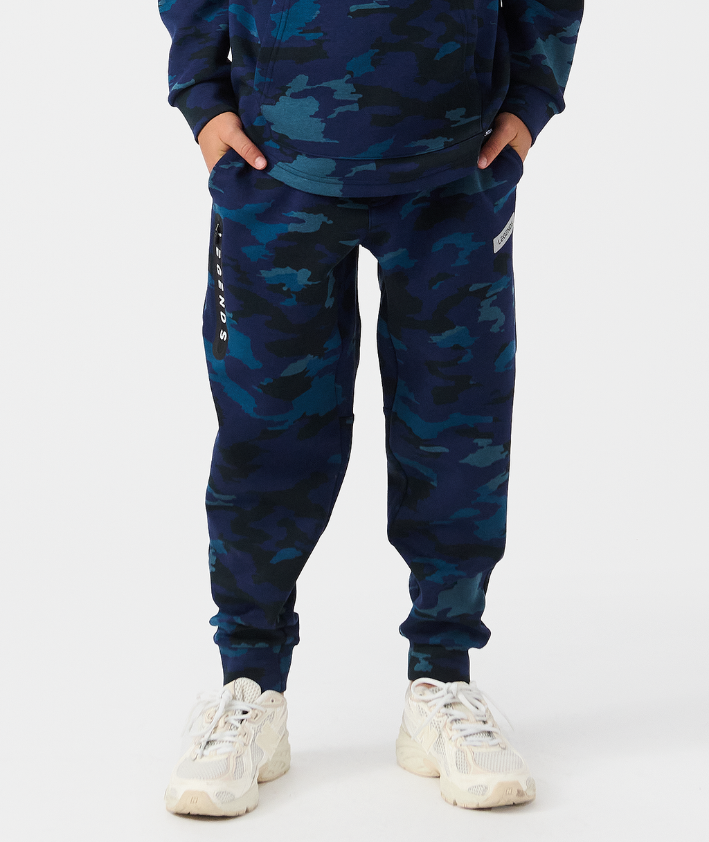 Little Legends Hawthorne Tech Jogger Navy Camo - 1