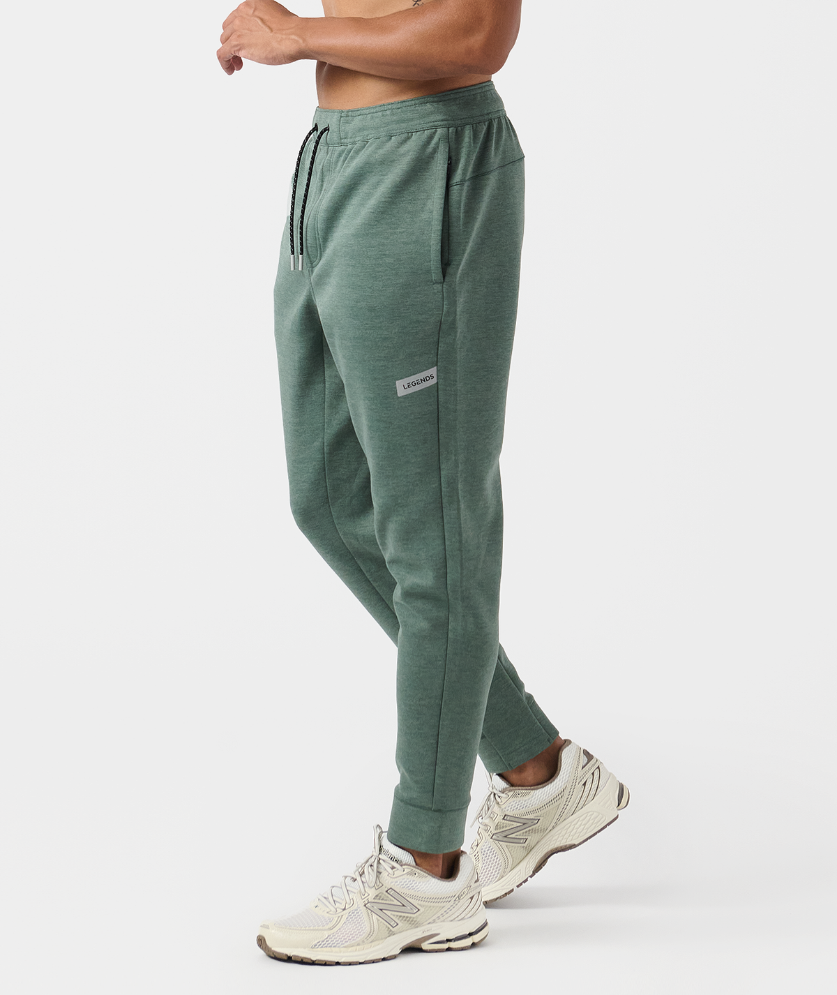 Hawthorne Tech Jogger Dark Moss Heather - 2