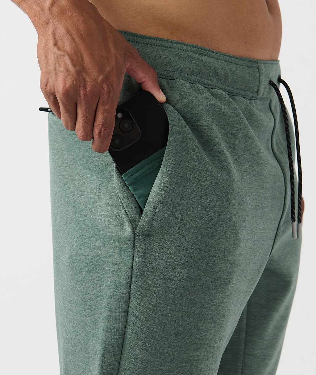 Hawthorne Tech Jogger Dark Moss Heather - 5