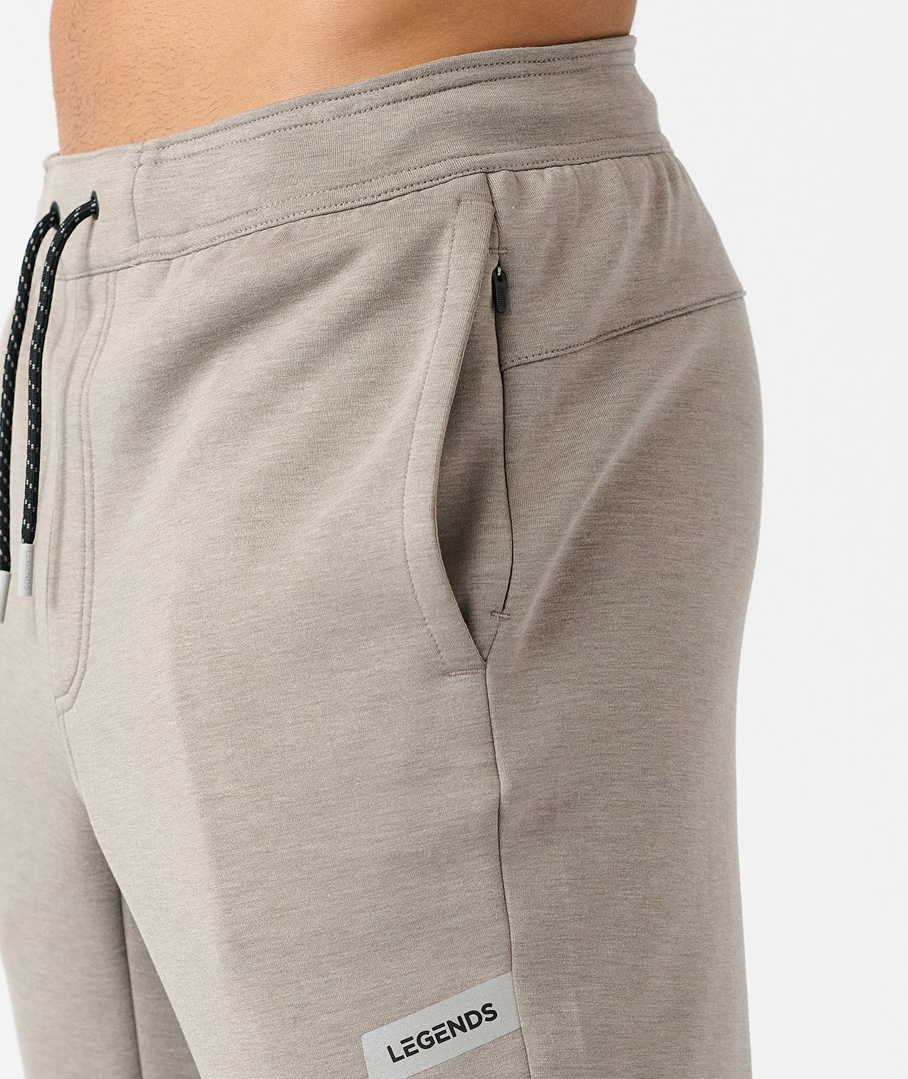 Hawthorne Tech Jogger Taupe Heather - 5