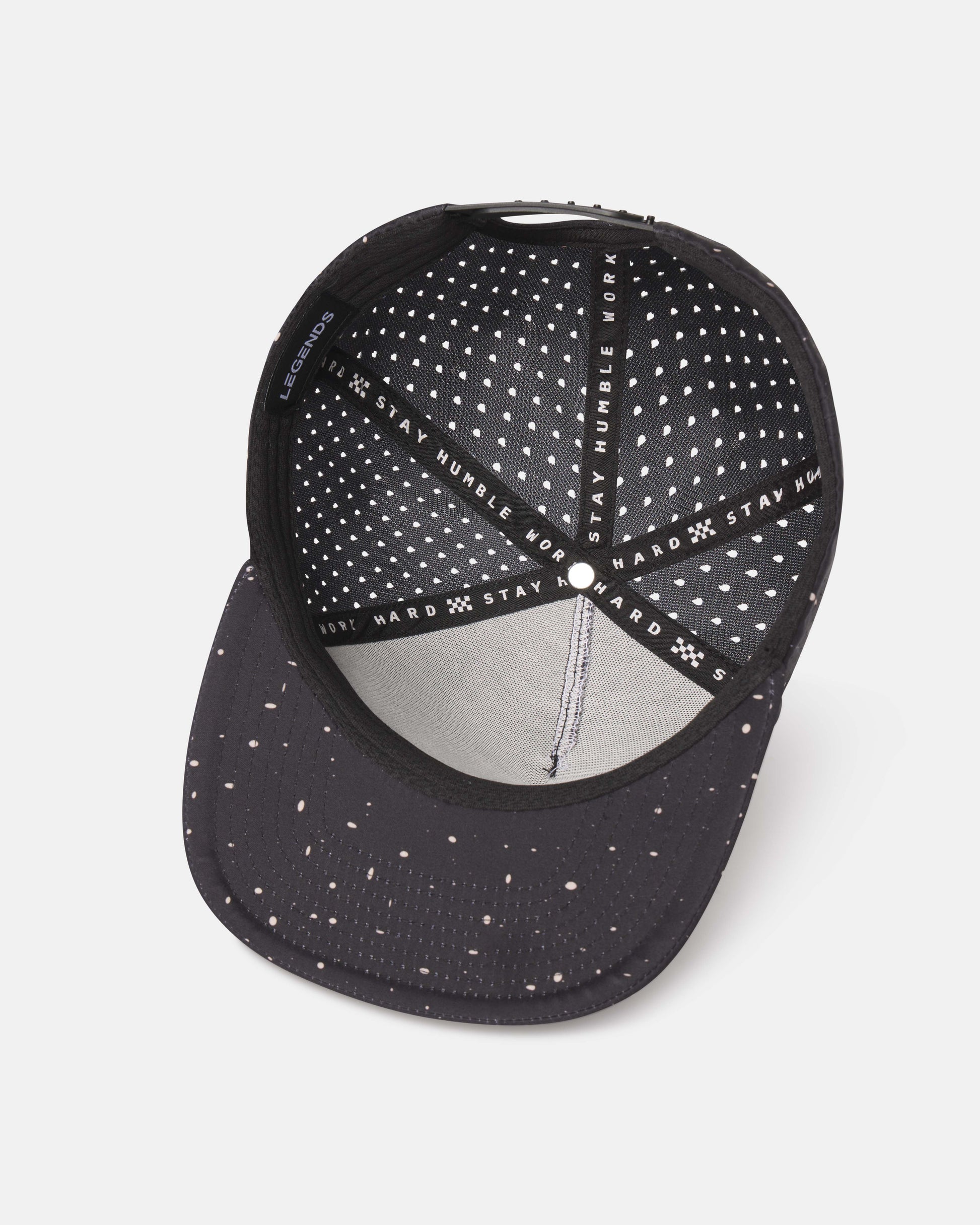 Hochstar Hat Black-Tan Splatter