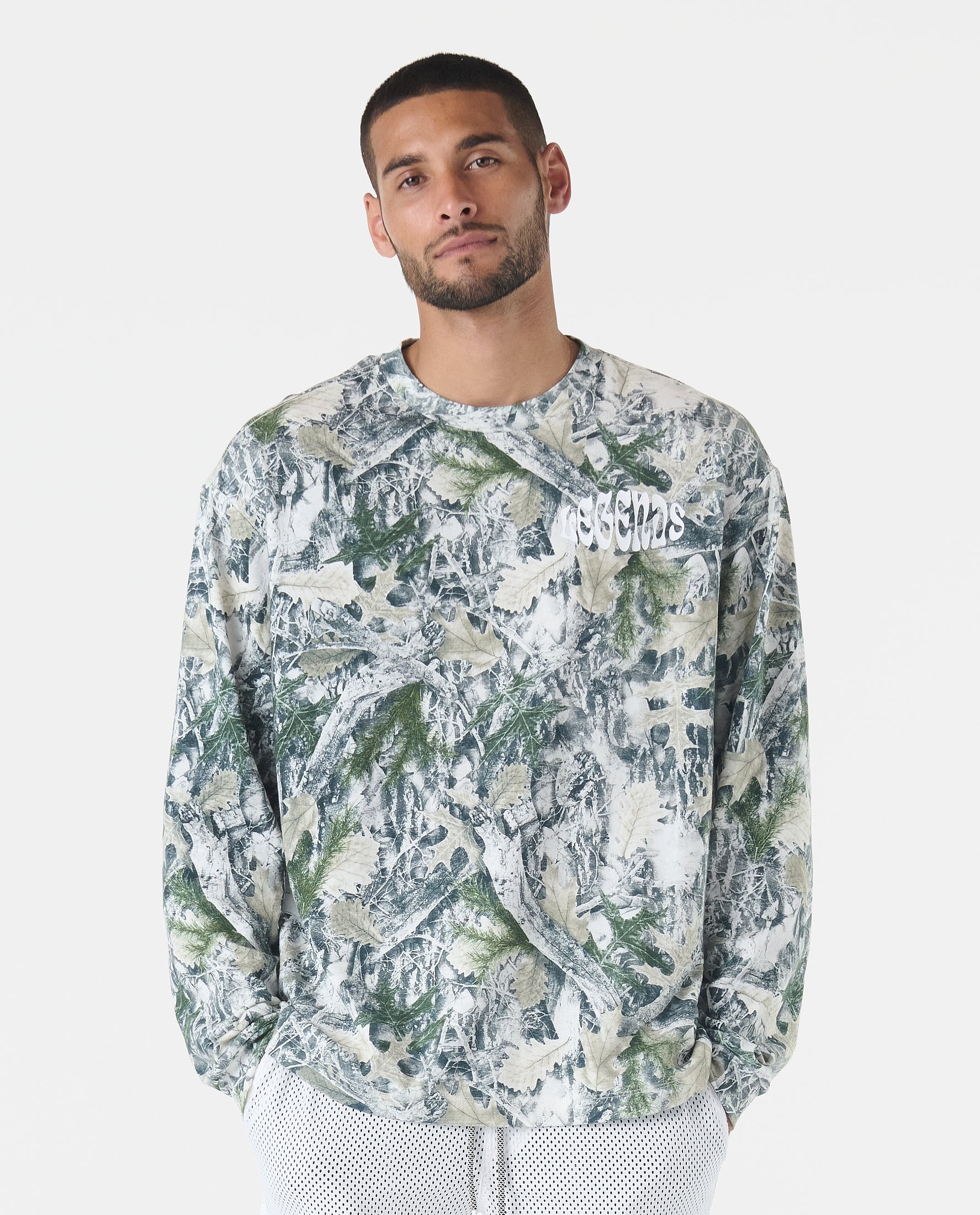 Fairfax Oversized LS Tee Wavy Legends