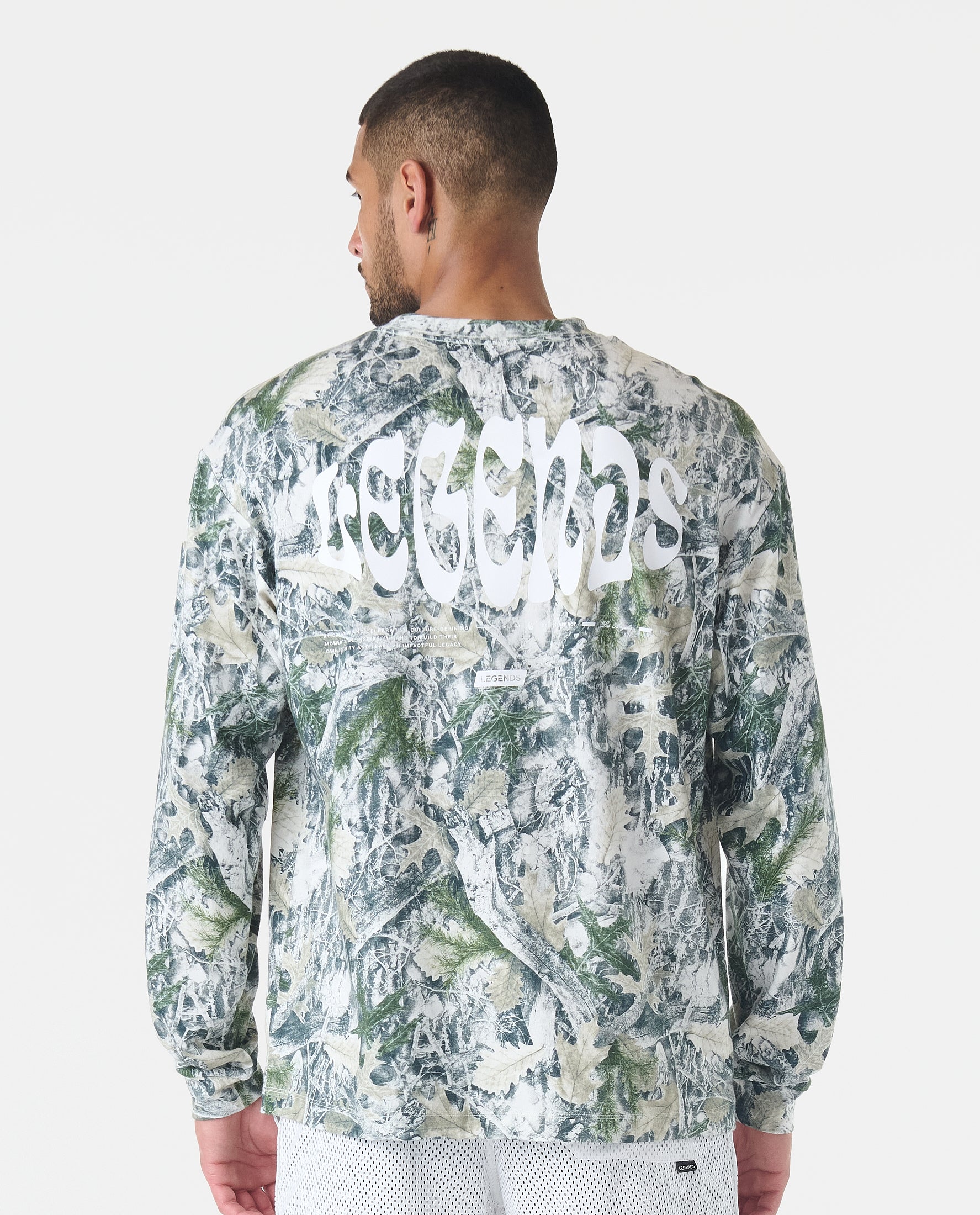 Fairfax Oversized LS Tee Wavy Legends