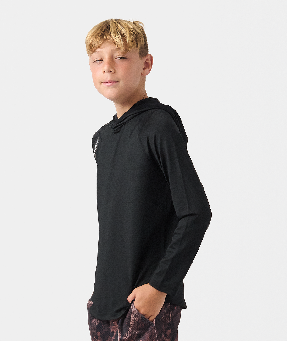 Little Legends Enzo Hooded LS Black - 3