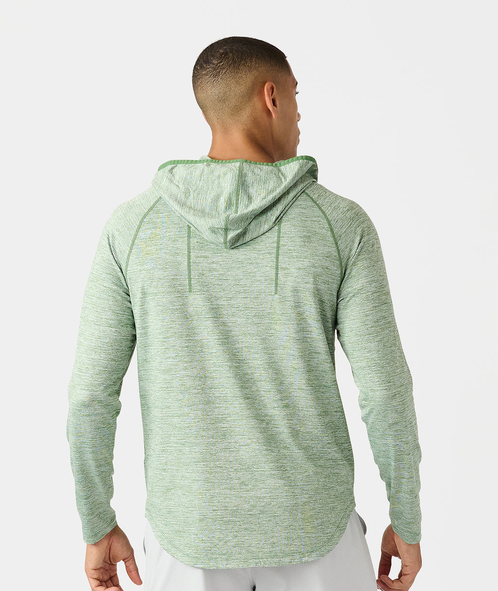 Enzo Hooded LS Elm Heather - 3