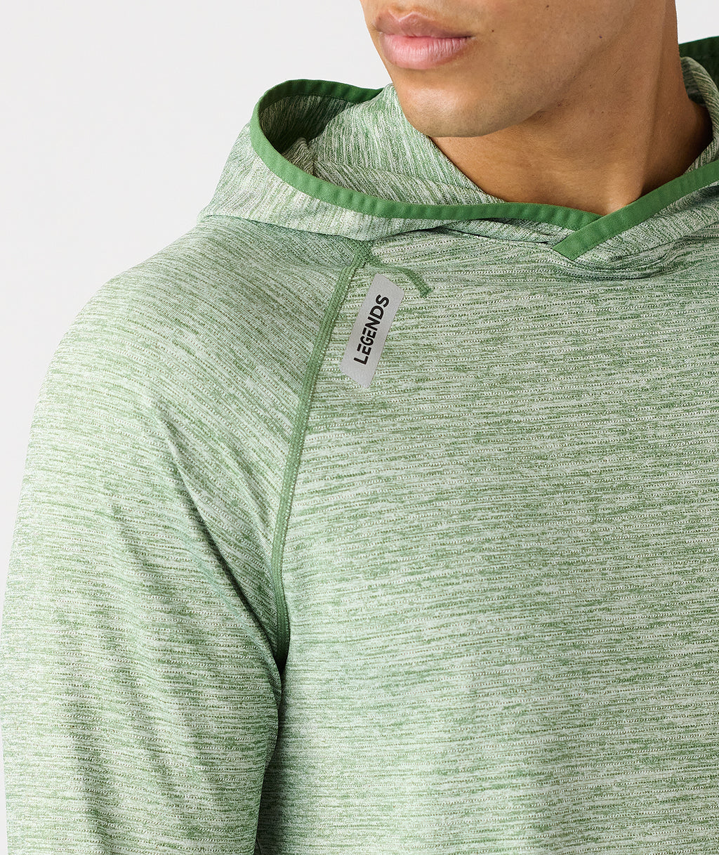 Enzo Hooded LS Elm Heather - 7