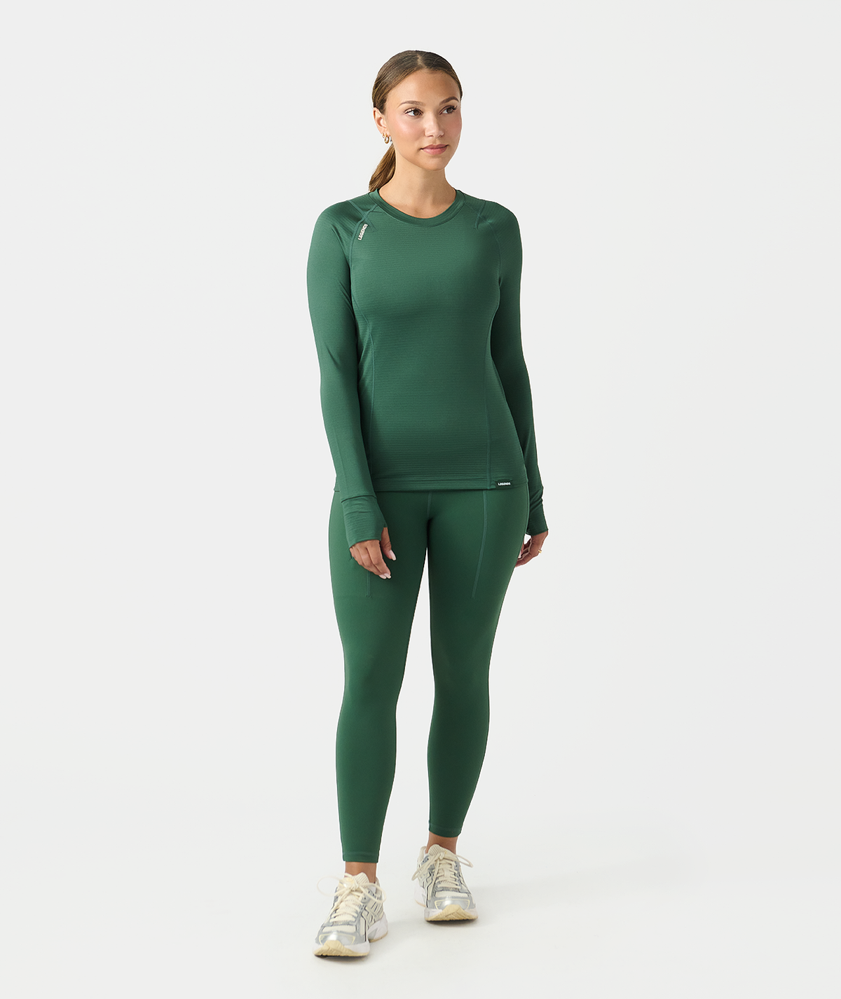 Lily Long Sleeve Dark Moss - 8