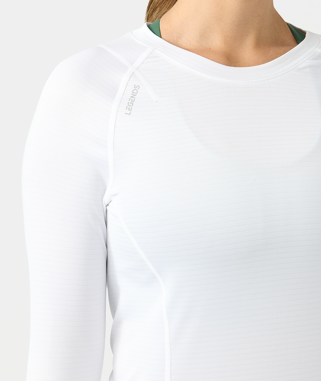 Lily Long Sleeve White - 5