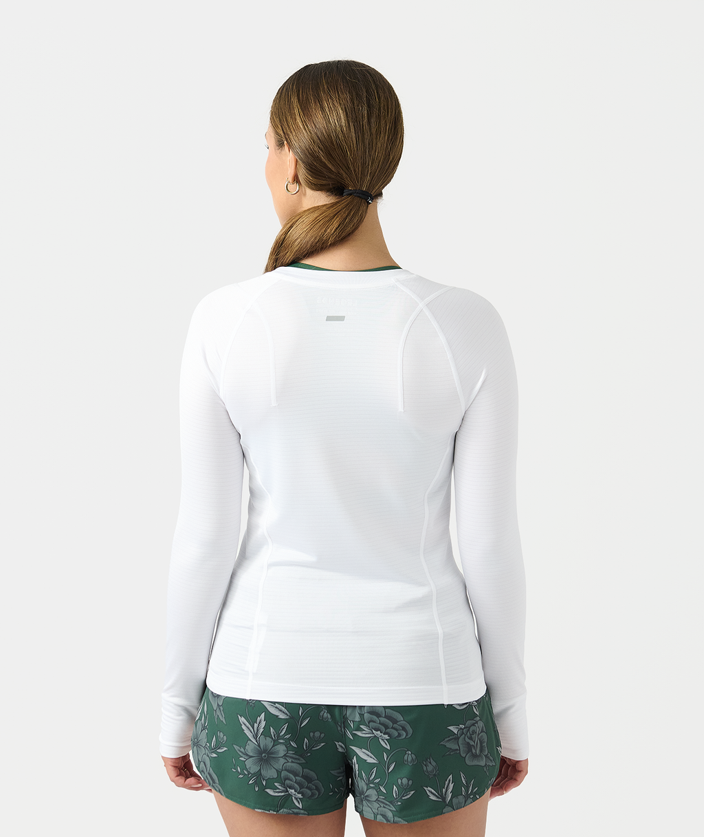 Lily Long Sleeve White - 2