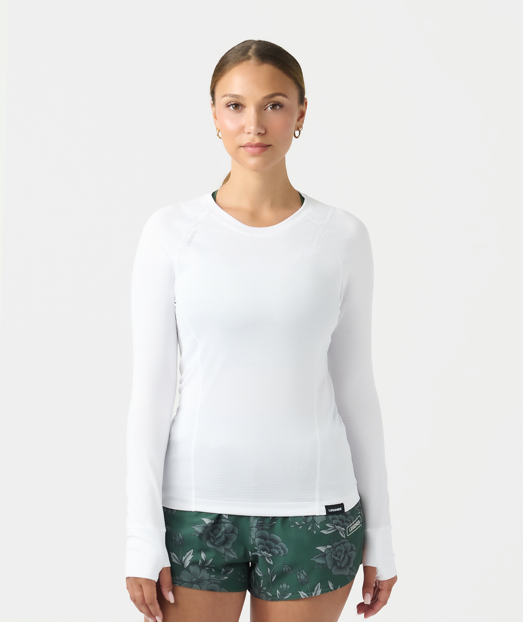 Lily Long Sleeve White - 1