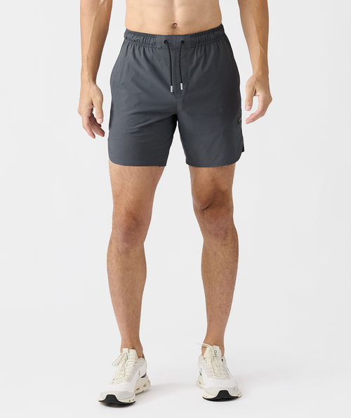 Luka Short Charcoal Gray