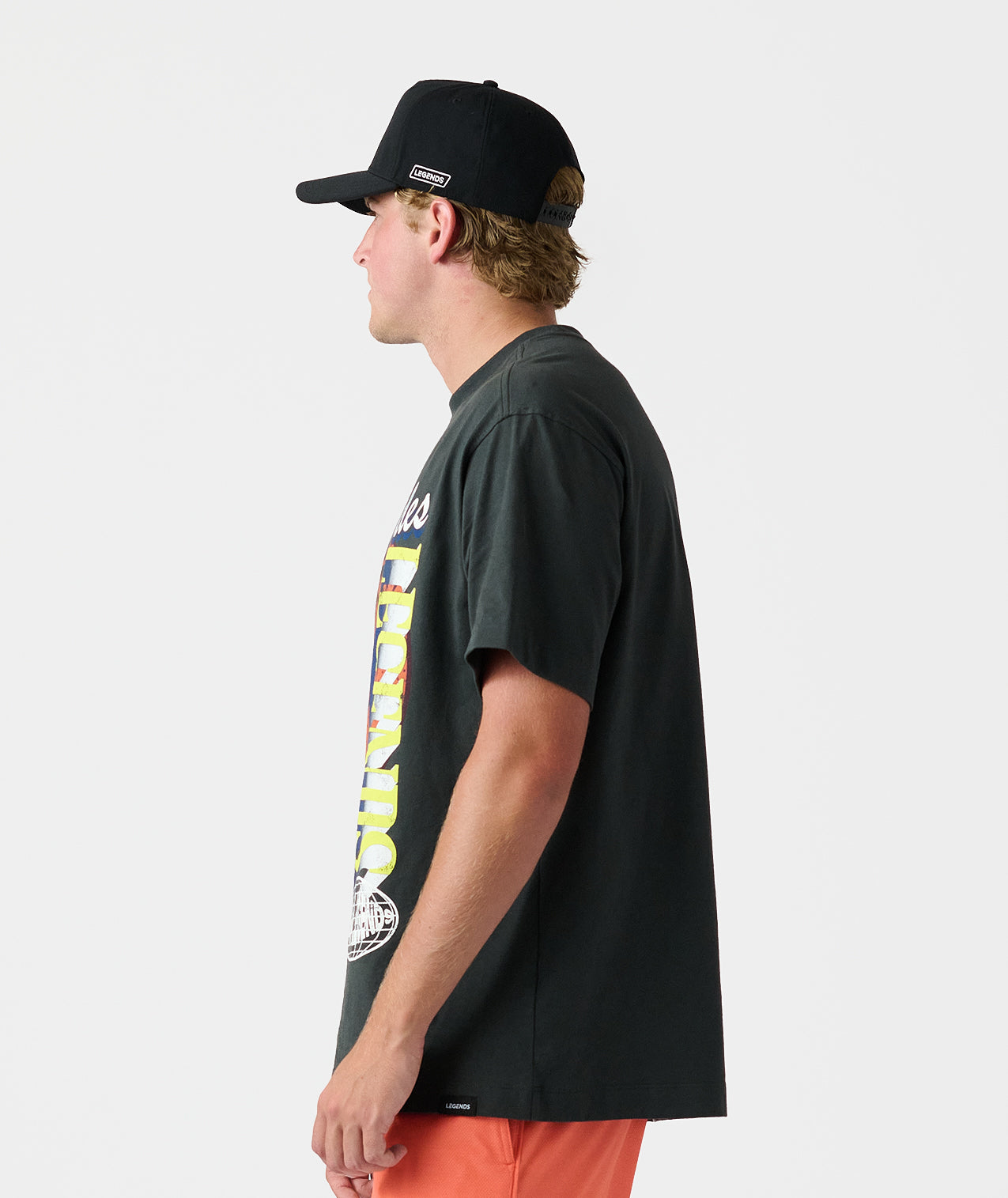 Heritage Oversized Tee WHSH Faded Black - 3