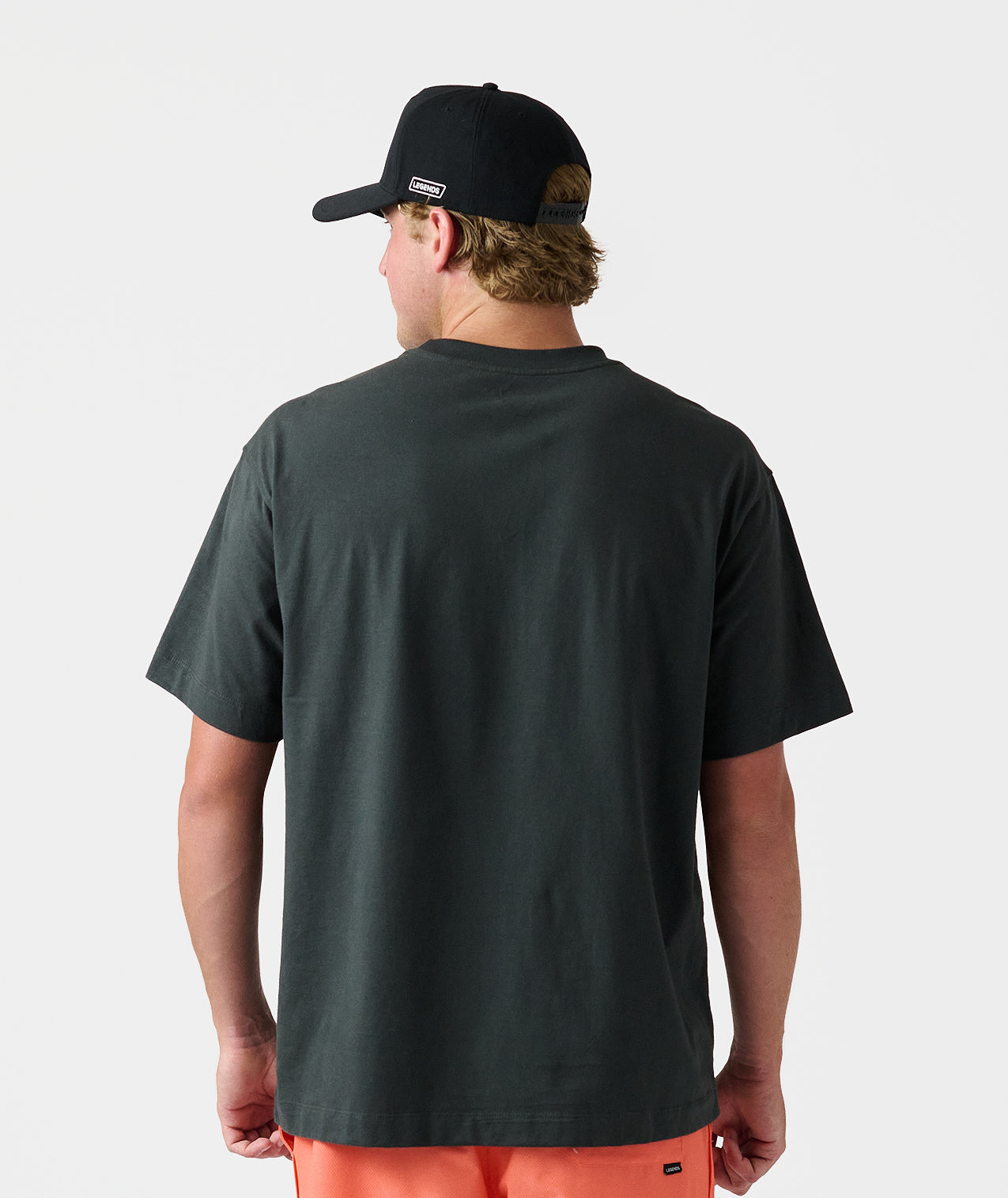 Heritage Oversized Tee WHSH Faded Black - 2