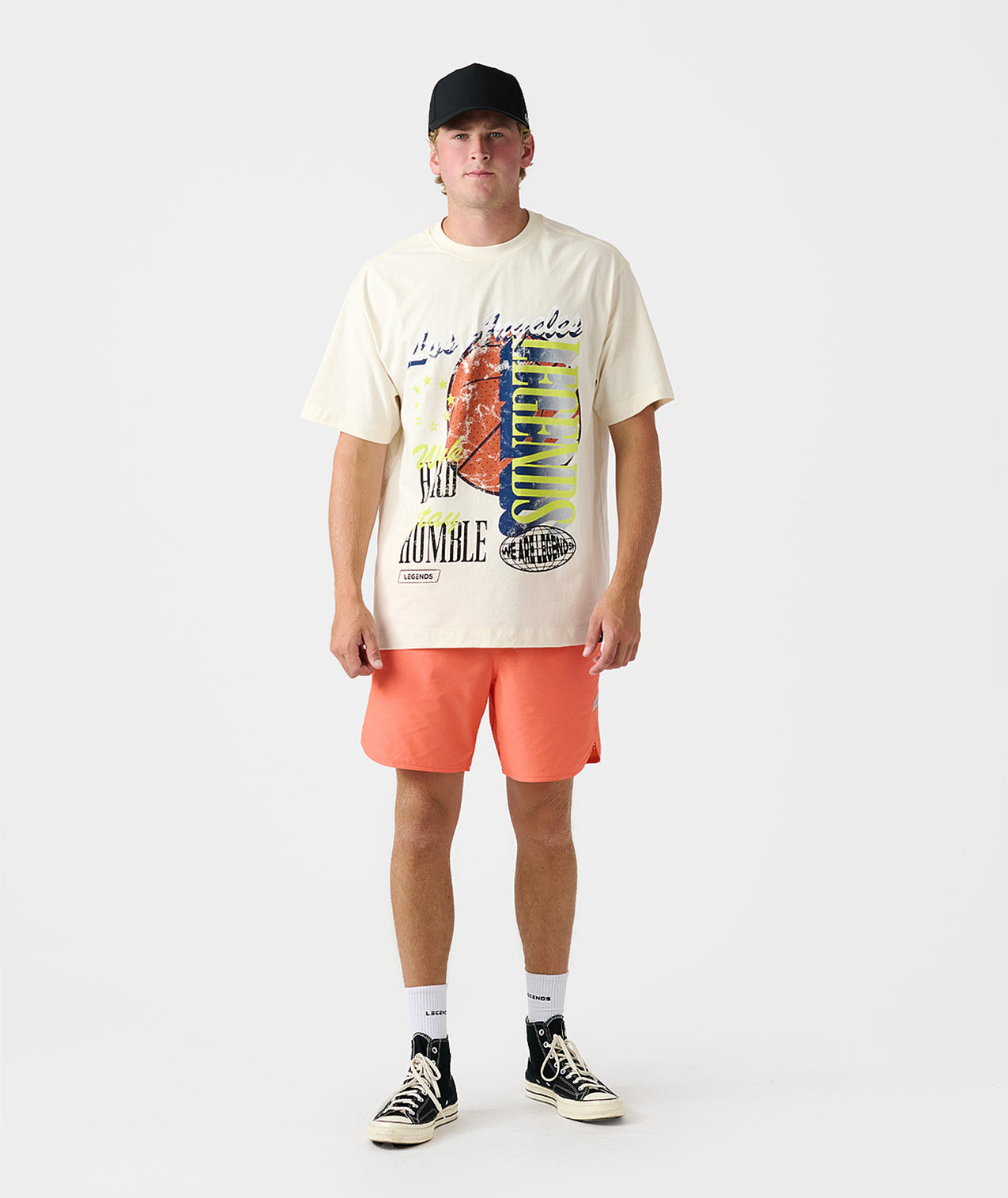 Heritage Oversized Tee WHSH Natural White - 4