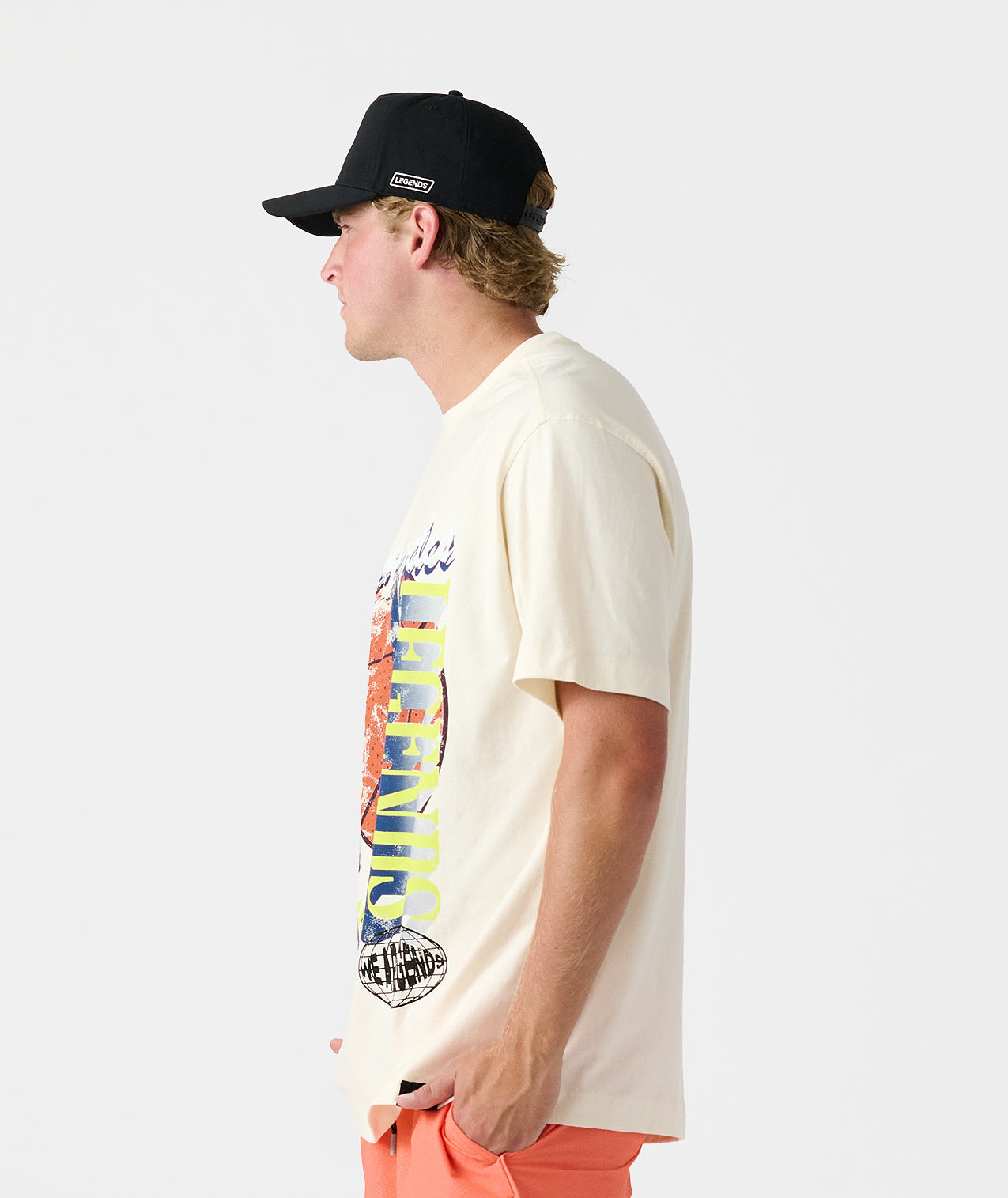 Heritage Oversized Tee WHSH Natural White - 2