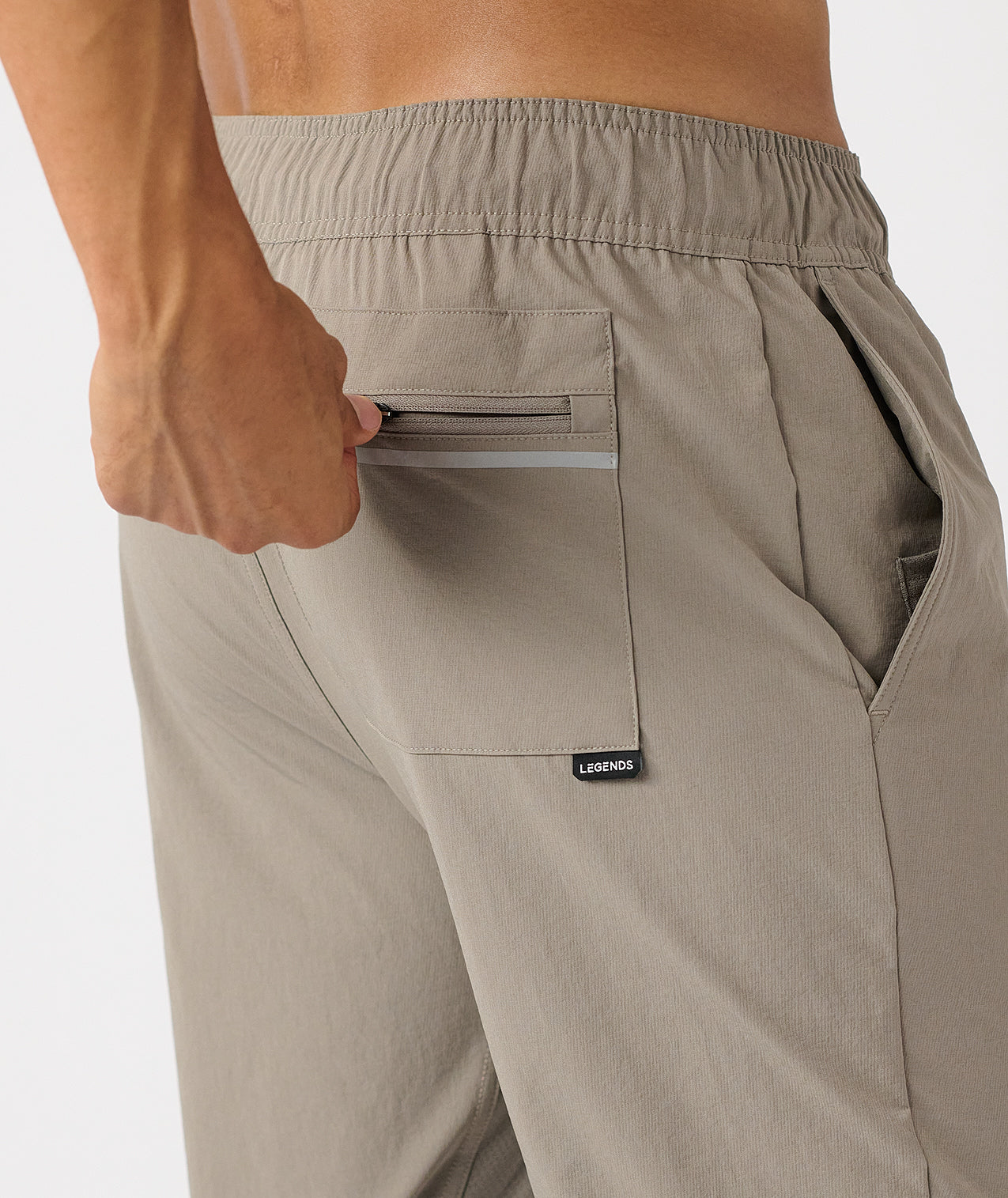 Carson Pant Taupe - 6