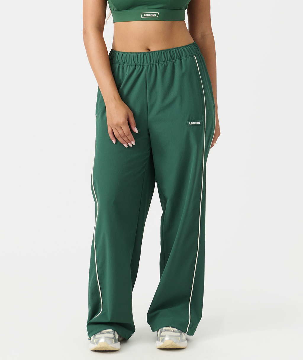 Rosecrans Track Pant Dark Moss - 1