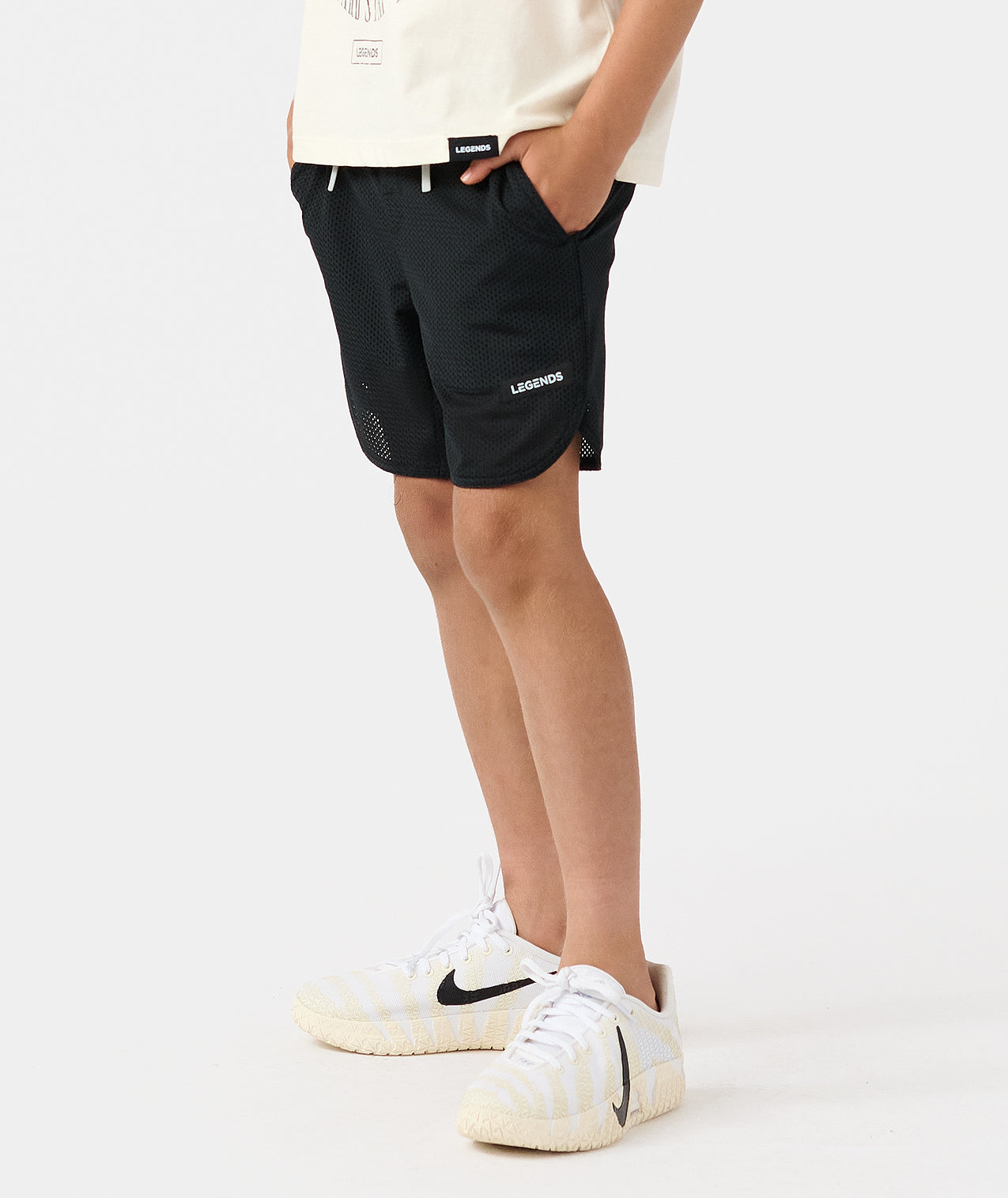 Little Legends Luka Mesh Short Black - 2
